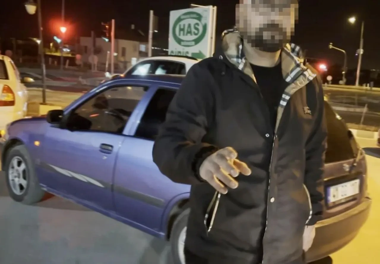 Alkollü sürücü dehşeti: Polise "problemli olan sizsiniz" dedi rekor cezayı yedi