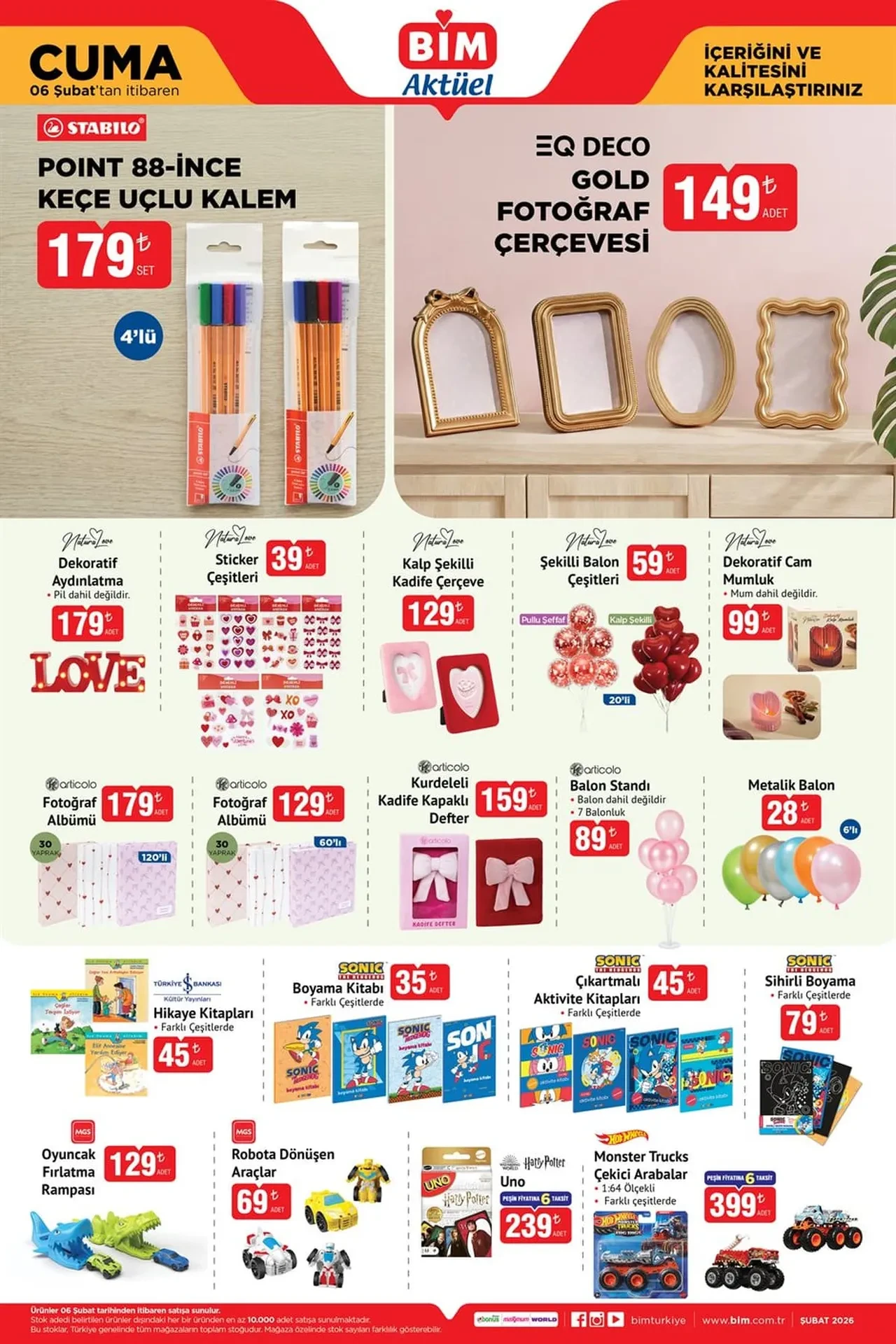 BİM 6-13 Şubat aktüel ürünler kataloğu 2026! Mini ütü, blender, çay makinesi, saç maşası ve dikey süpürge geliyor