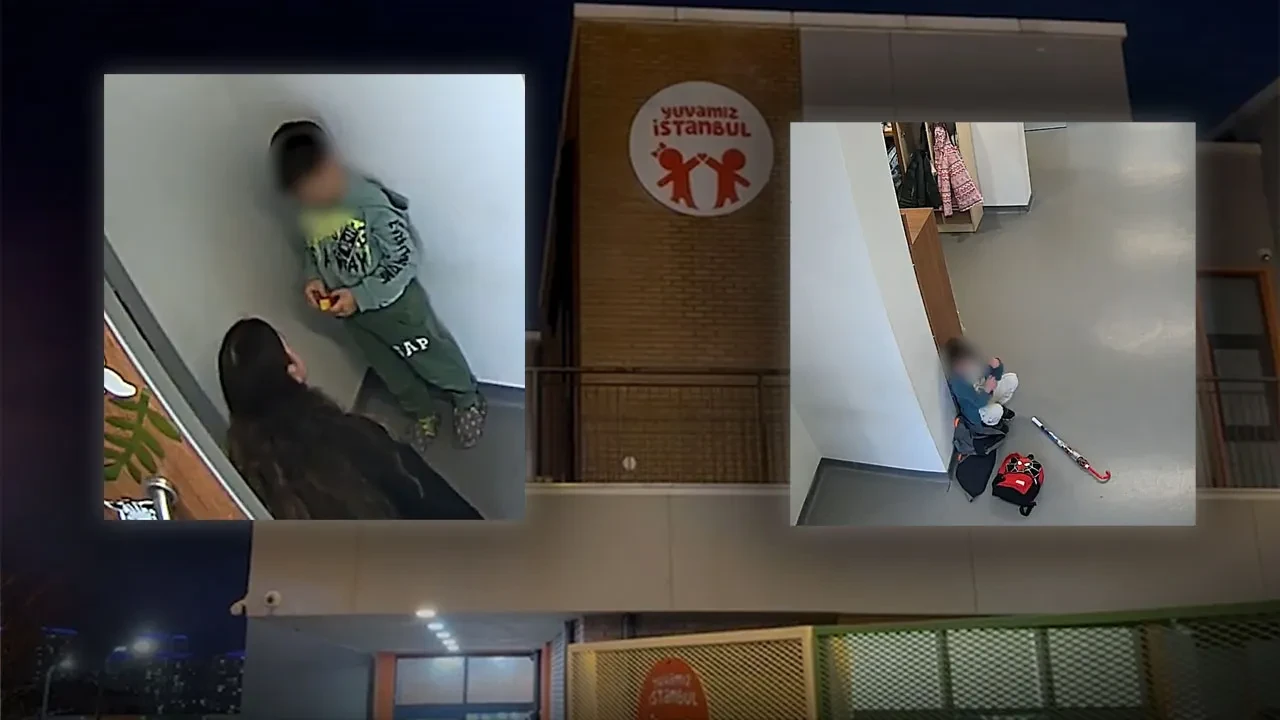 İBB kreşinde rezalet! İstismar iddialarına yönelik yeni görüntüler ortaya çıktı: Çocukları koridorda soydular!
