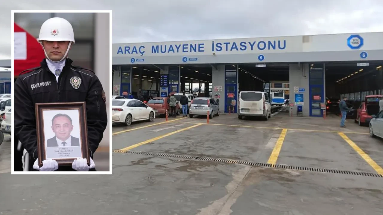 Ankara'da TÜVTÜRK muayene istasyonunda öldürülen polis Melih Okan Keskin için başmüfettiş görevlendirildi