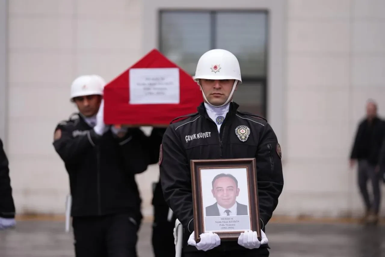 Ankara'da TÜVTÜRK muayene istasyonunda öldürülen polis Melih Okan Keskin için başmüfettiş görevlendirildi