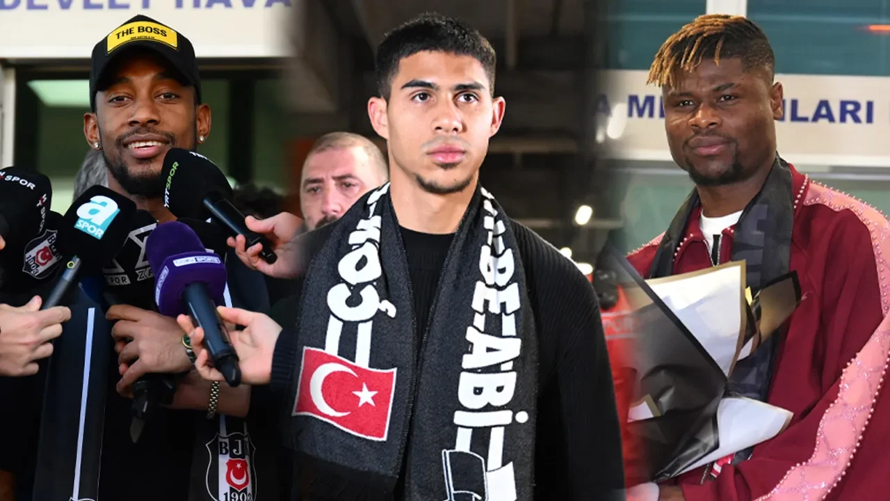 Beşiktaş'ta imza şov! Son gün 3 uçak birden indi