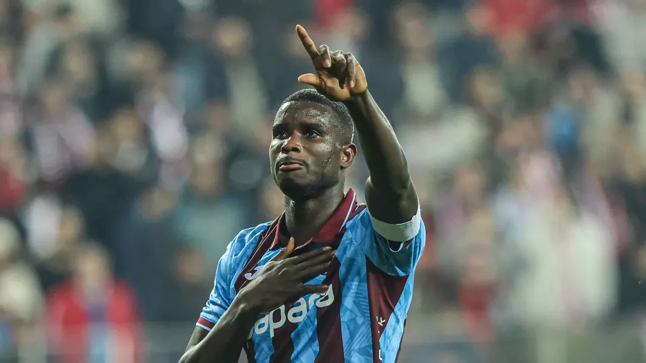 Trabzonspor'da Paul Onuachu'dan taraftar vurgusu!