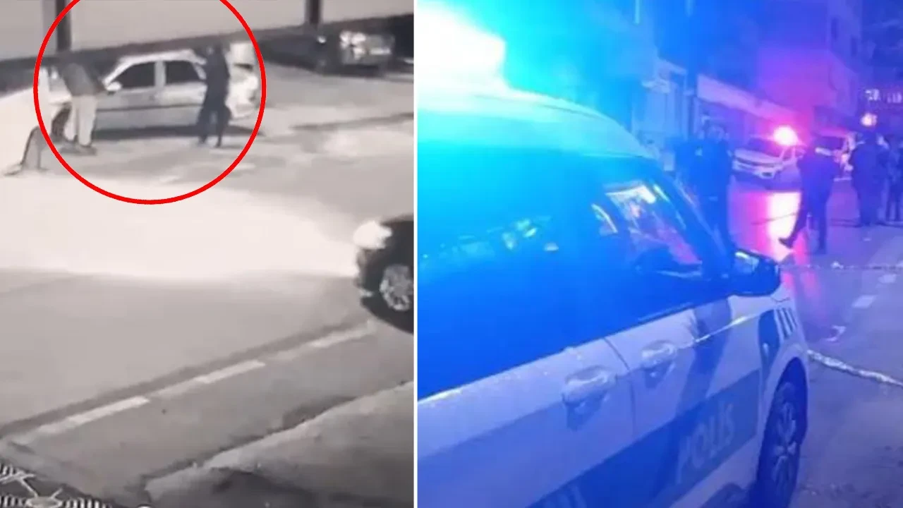 Bursa'da dehşet saldırı kamerada! Araca binerken kurşun yağdırdılar: 2 ağır yaralı