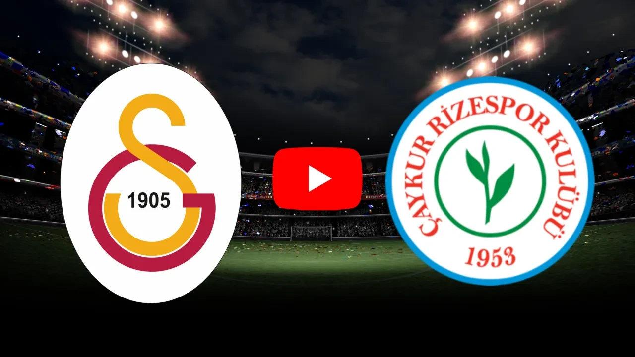 Çaykur Rizespor Galatasaray canlı nereden izlenir, hangi kanalda? Karşılaşmaya dakikalar kaldı