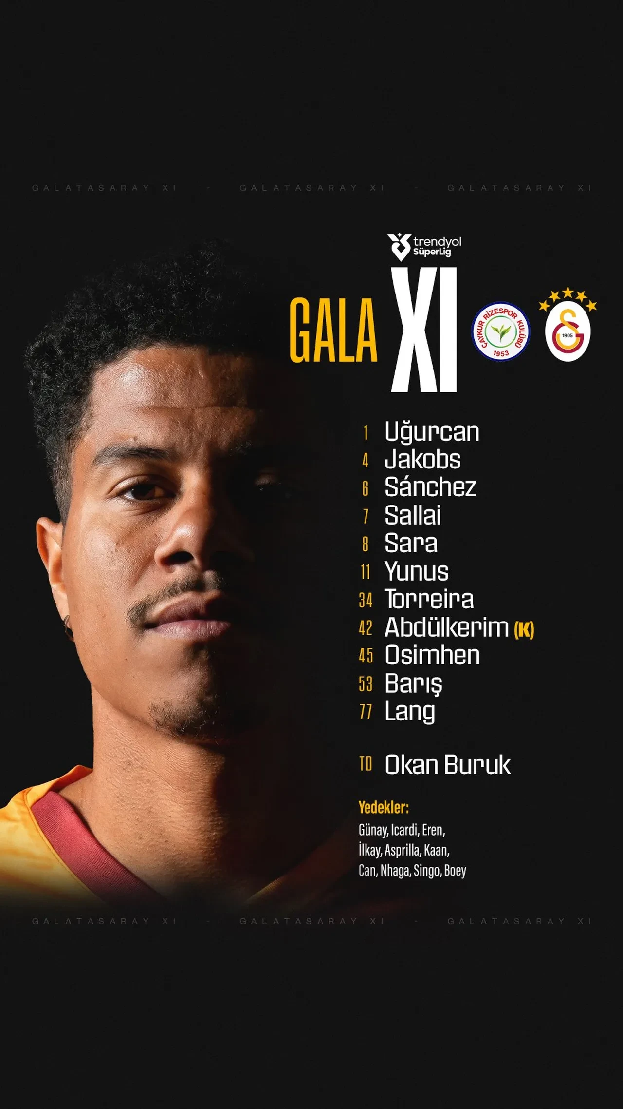 Galatasaray Çaykur Rizespor deplasmanında farklı kazandı!