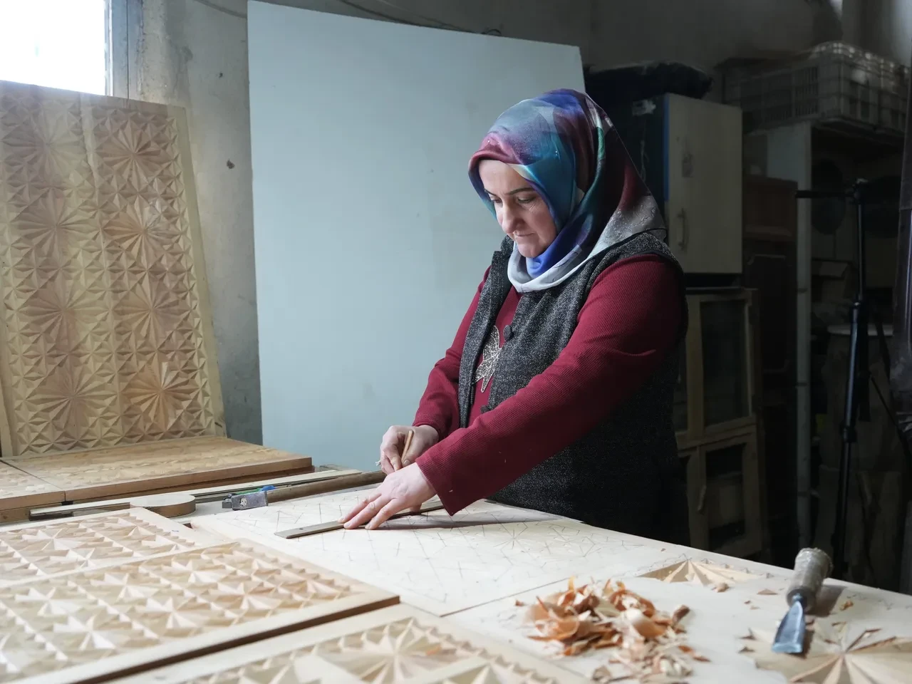 Hobi olarak başladı şimdi gelir kapısı oldu! Yaptığı motiflere ülke genelinde sipariş yağıyor