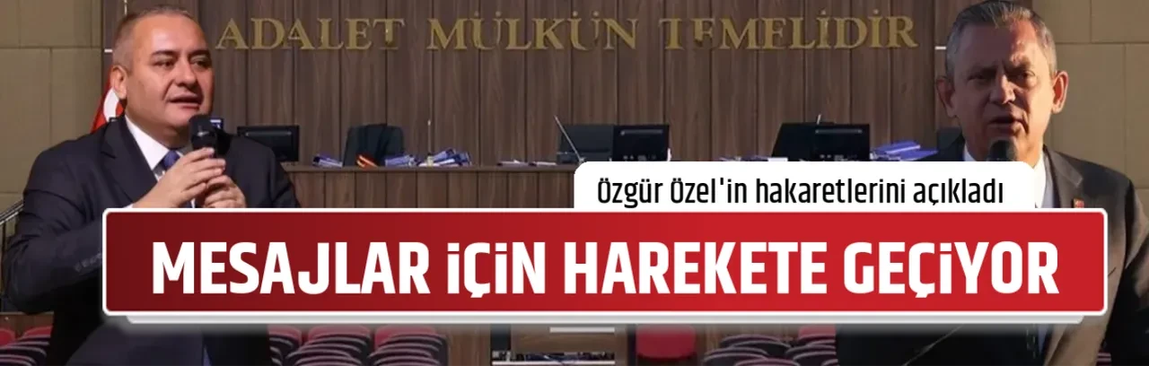 MESAJLAR İÇİN HAREKETE GEÇİYOR