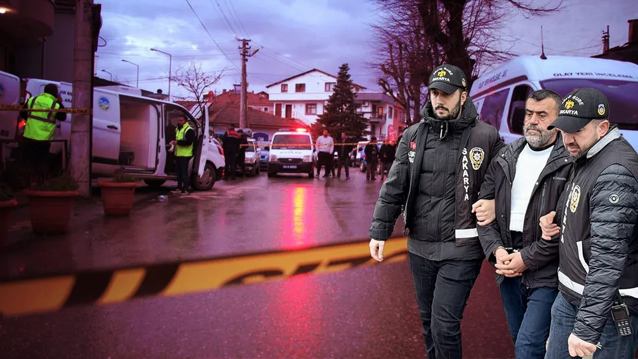 Sakarya'da çifte cinayet! Eşini ve MHP'li başkanı öldüren emekli polis tutuklandı