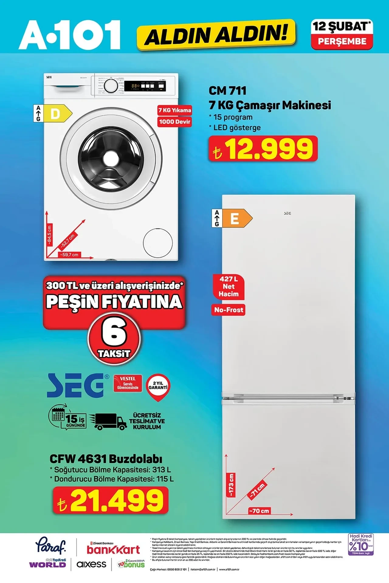 A101 aktüel ürünler 12 Şubat Ramazan özel kataloğu! Bu hafta A101'e gözleme sacı, kablosuz etiket yazıcı ve akıllı led ekran geliyor