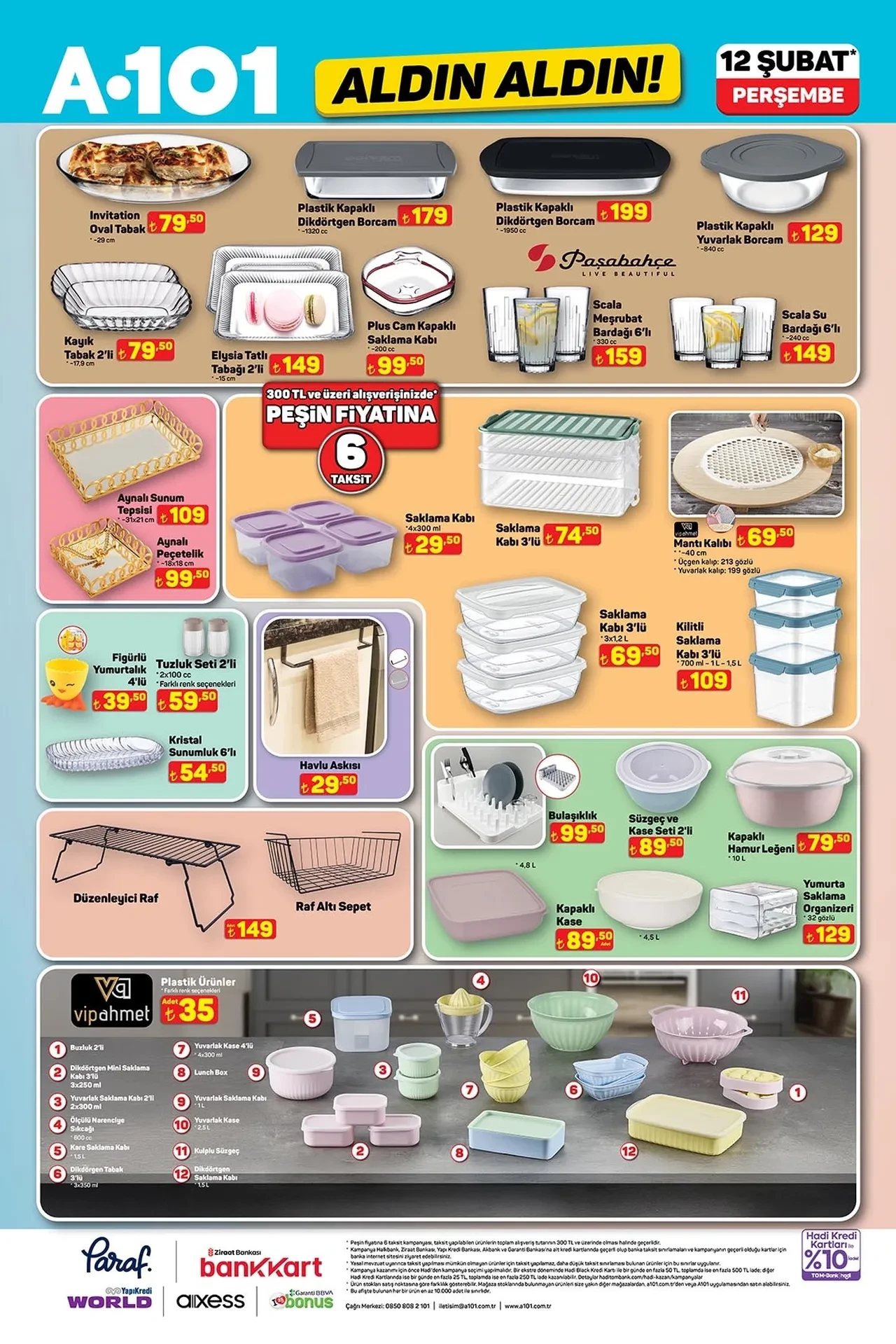 A101 aktüel ürünler 12 Şubat Ramazan özel kataloğu! Bu hafta A101'e gözleme sacı, kablosuz etiket yazıcı ve akıllı led ekran geliyor