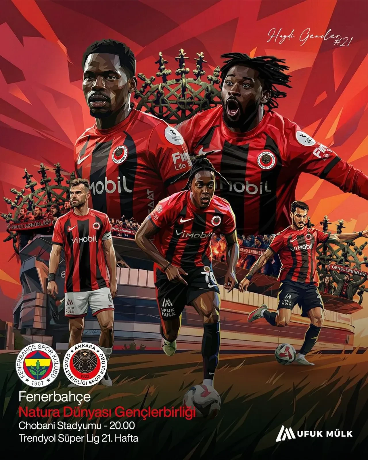 Fenerbahçe-Gençlerbirliği | SÜPER LİG CANLI MAÇ ANLATIMI