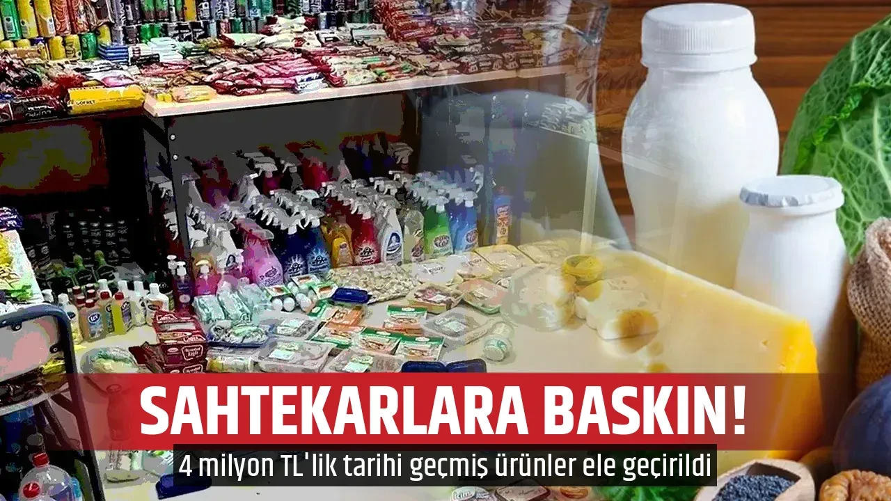 SAHTEKARLARA BASKIN!