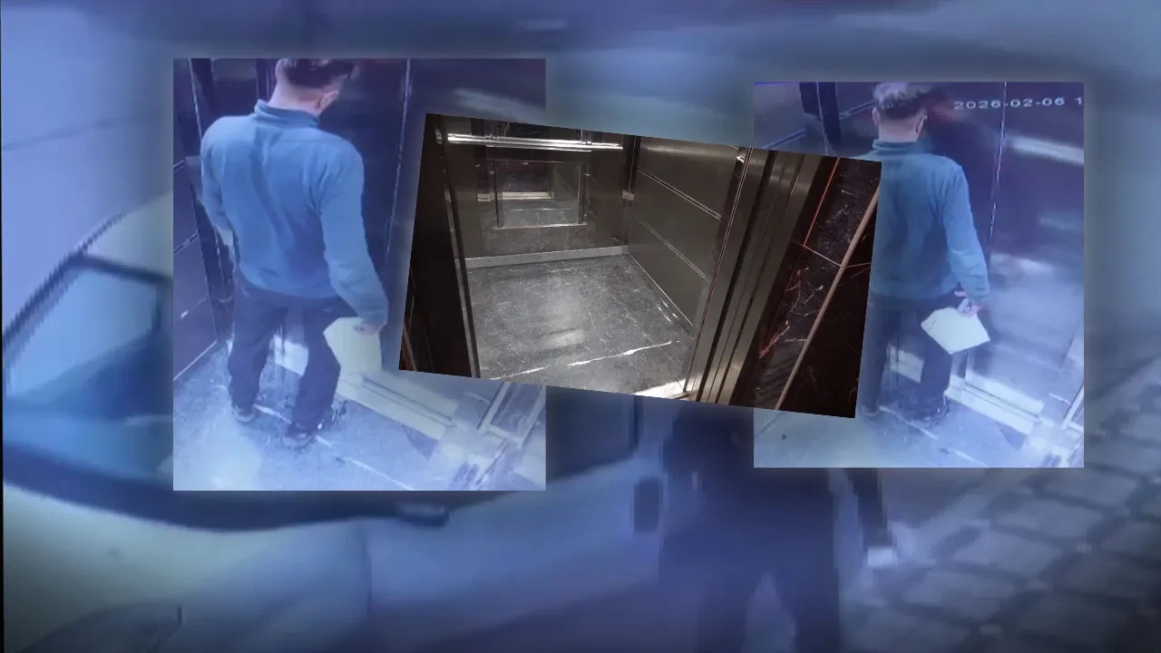 Hatay'da akılalmaz olay! Kargo kuryesinin asansördeki skandal hareketleri kamerada