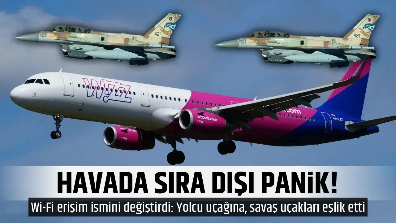 HAVADA SIRA DIŞI PANİK!
