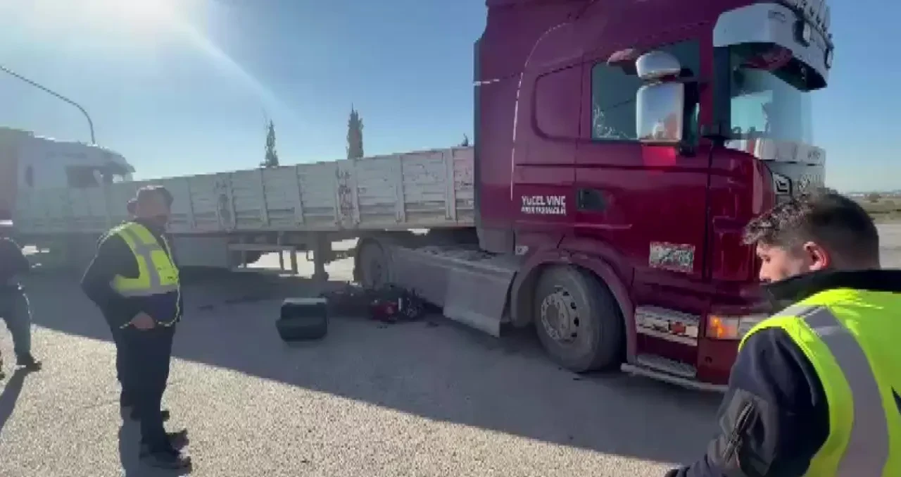 Kaskı ölümden kurtarmıştı! Motosiklet sürücüsü kaza anını anlattı