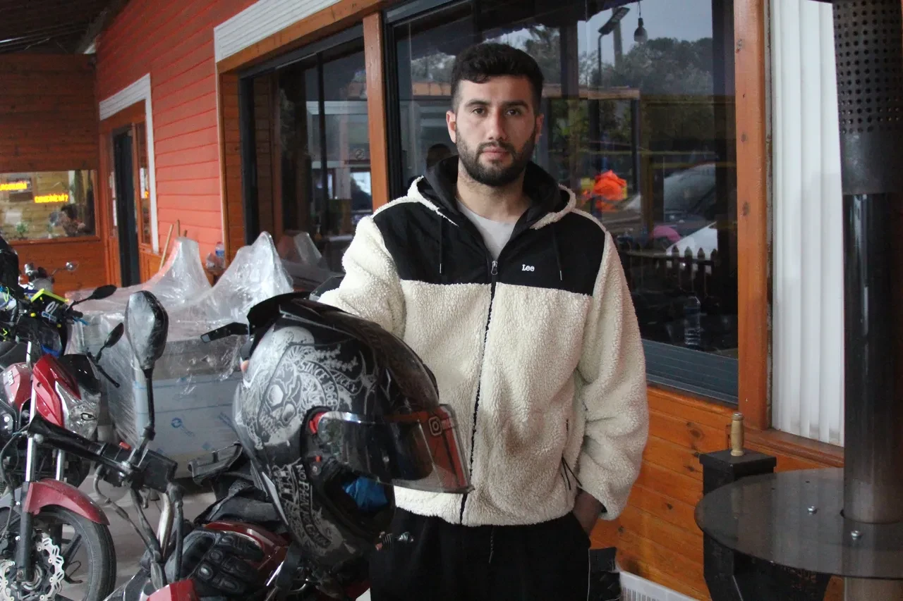 Kaskı ölümden kurtarmıştı! Motosiklet sürücüsü kaza anını anlattı