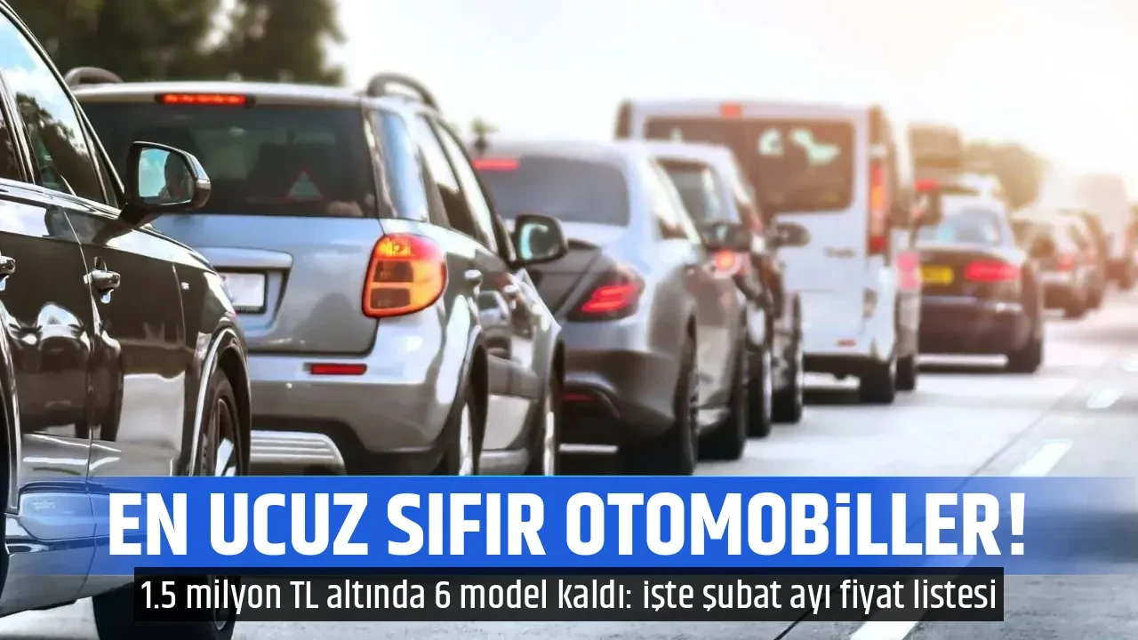 EN UCUZ SIFIR OTOMOBİLLER!