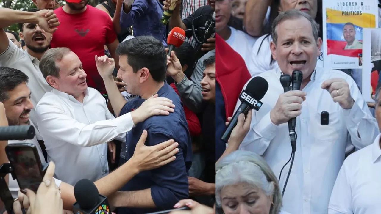 Venezuela'da muhalif siyasetçi serbest kalmasından birkaç saat sonra kaçırıldı