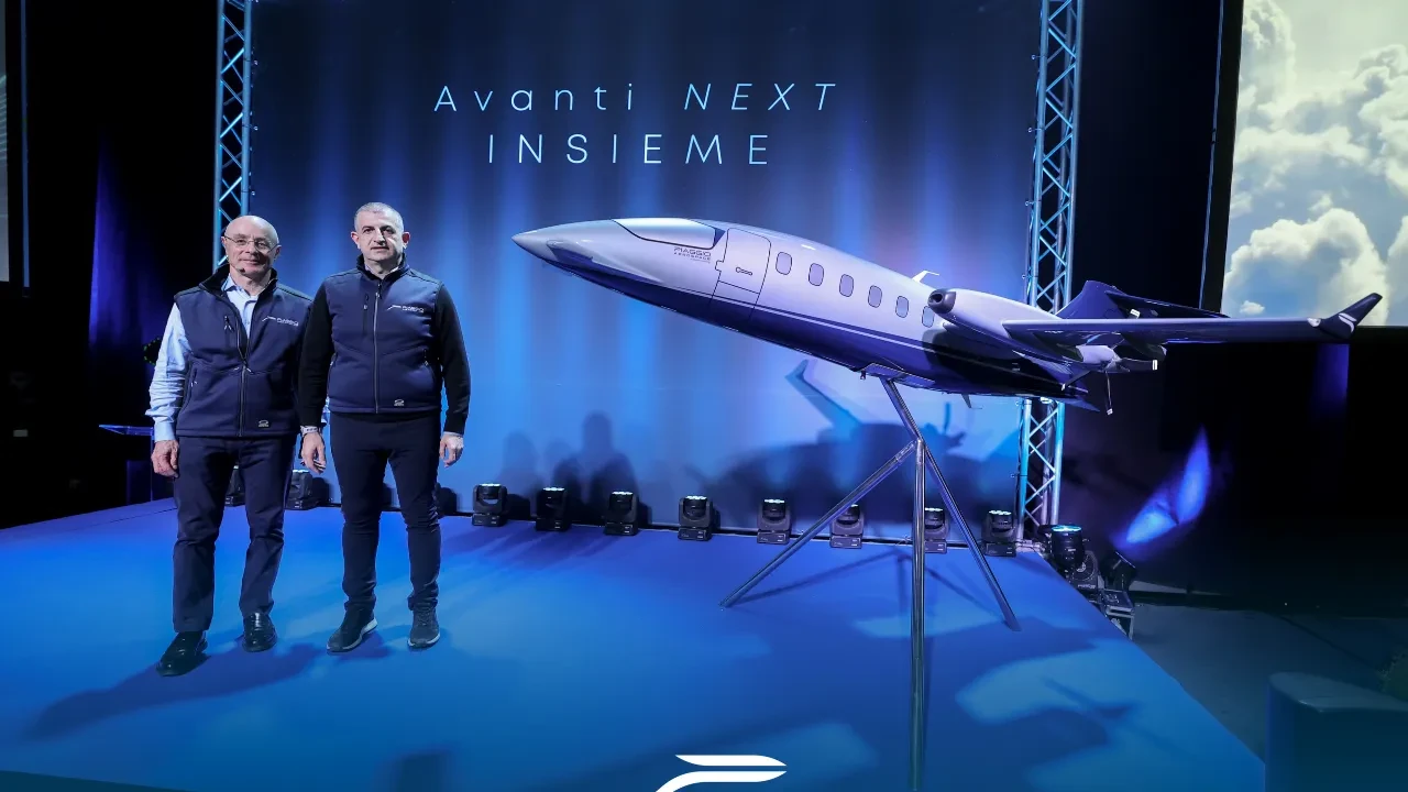 Baykar'dan küresel güç hamlesi: Piaggio Aerospace’te yeni model görücüye çıktı