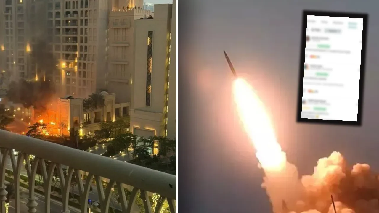 Dubai, İran'ın hedefi oldu! Füze ile vurulan otele gelen yorumlar şoke etti: 'Tavsiye etmiyorum çünkü...'