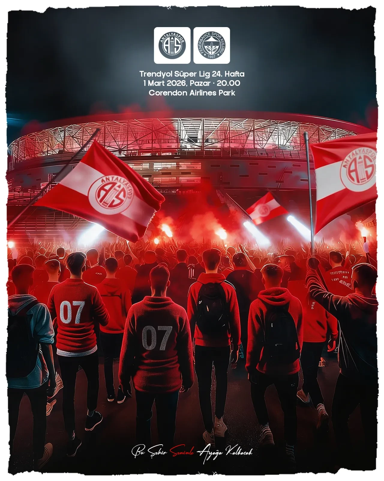 Fenerbahçe Antalyaspor deplasmanında | SÜPER LİG CANLI MAÇ ANLATIMI