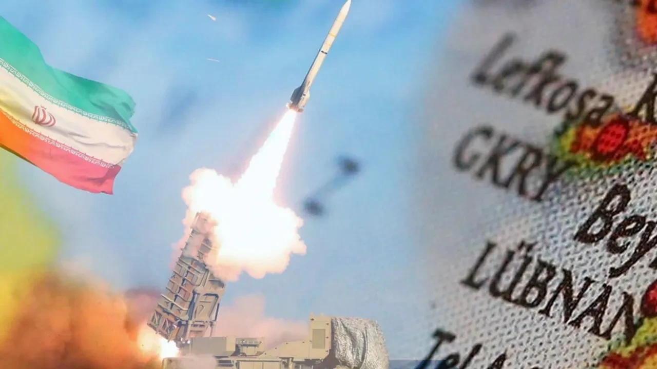 İran, 2 füzesini Kıbrıs'ın güneyine ateşledi! İngiltere'den jet açıklama geldi