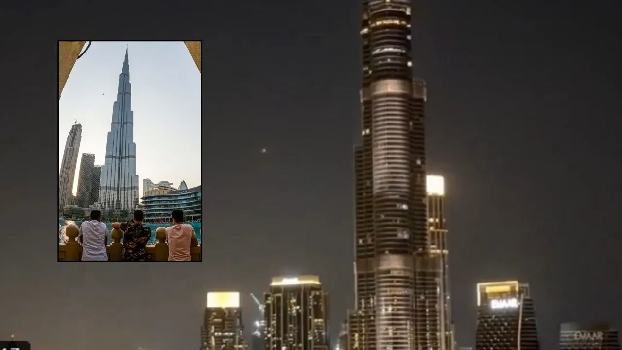 İran dünyanın en yüksek binası Burc Halife'yi hedef aldı: O anlar kayda geçti