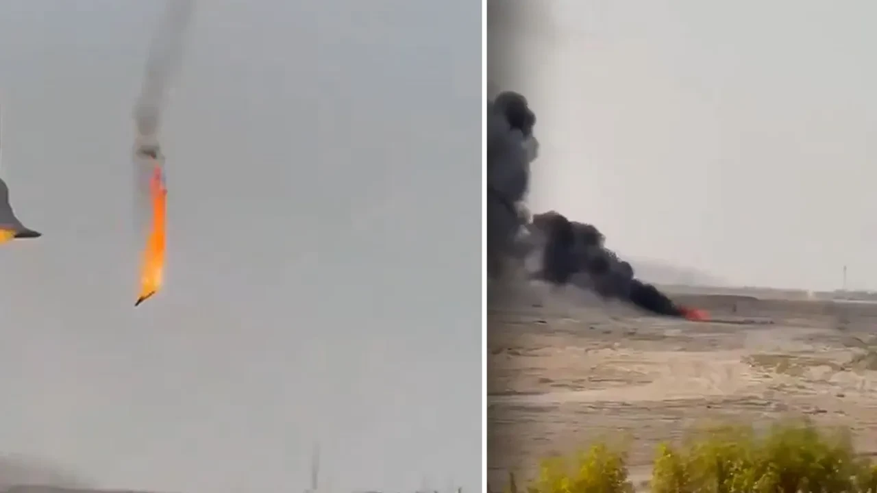 İran'ın Kamikaze İHA'sı Kuveyt'te böyle düşürüldü! O anlar kamerada