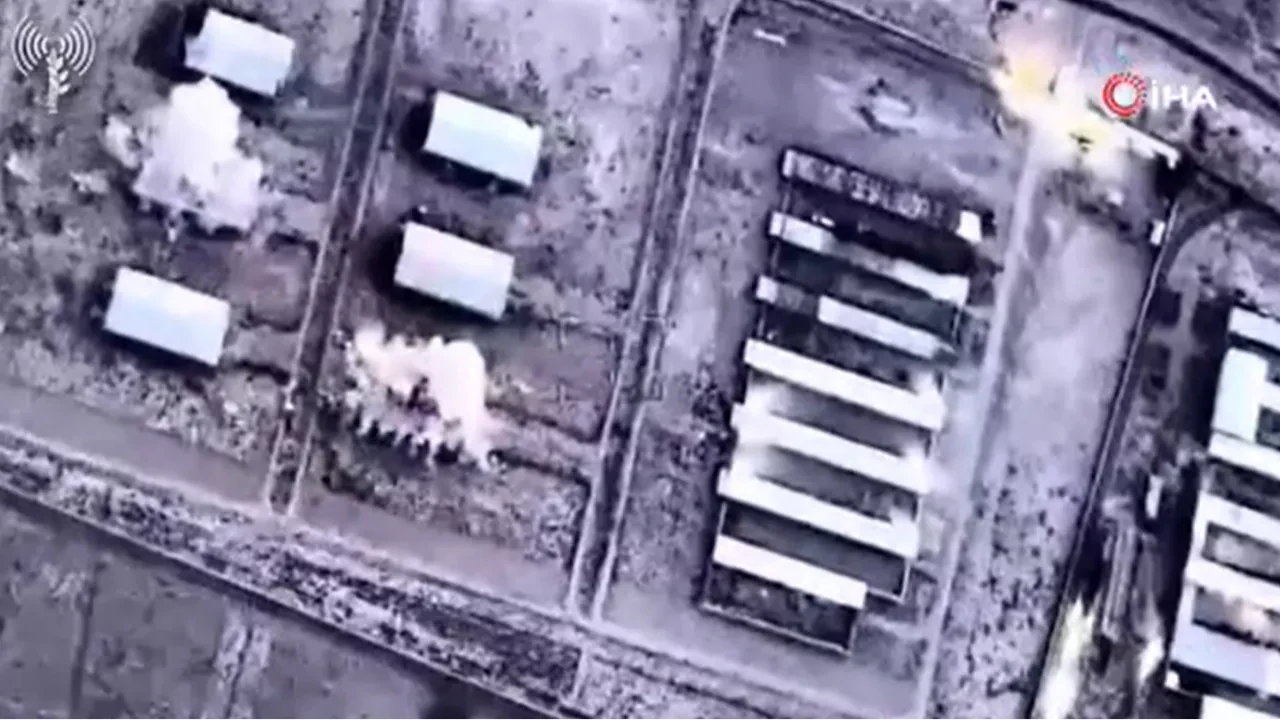 İsrail, İran’a düzenlediği saldırılara ait yeni görüntüler paylaştı