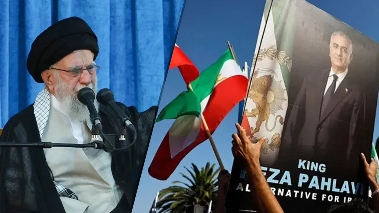 Sürgündeki Rıza Pehlevi'den Hamaney açıklaması: Kana susamış despot