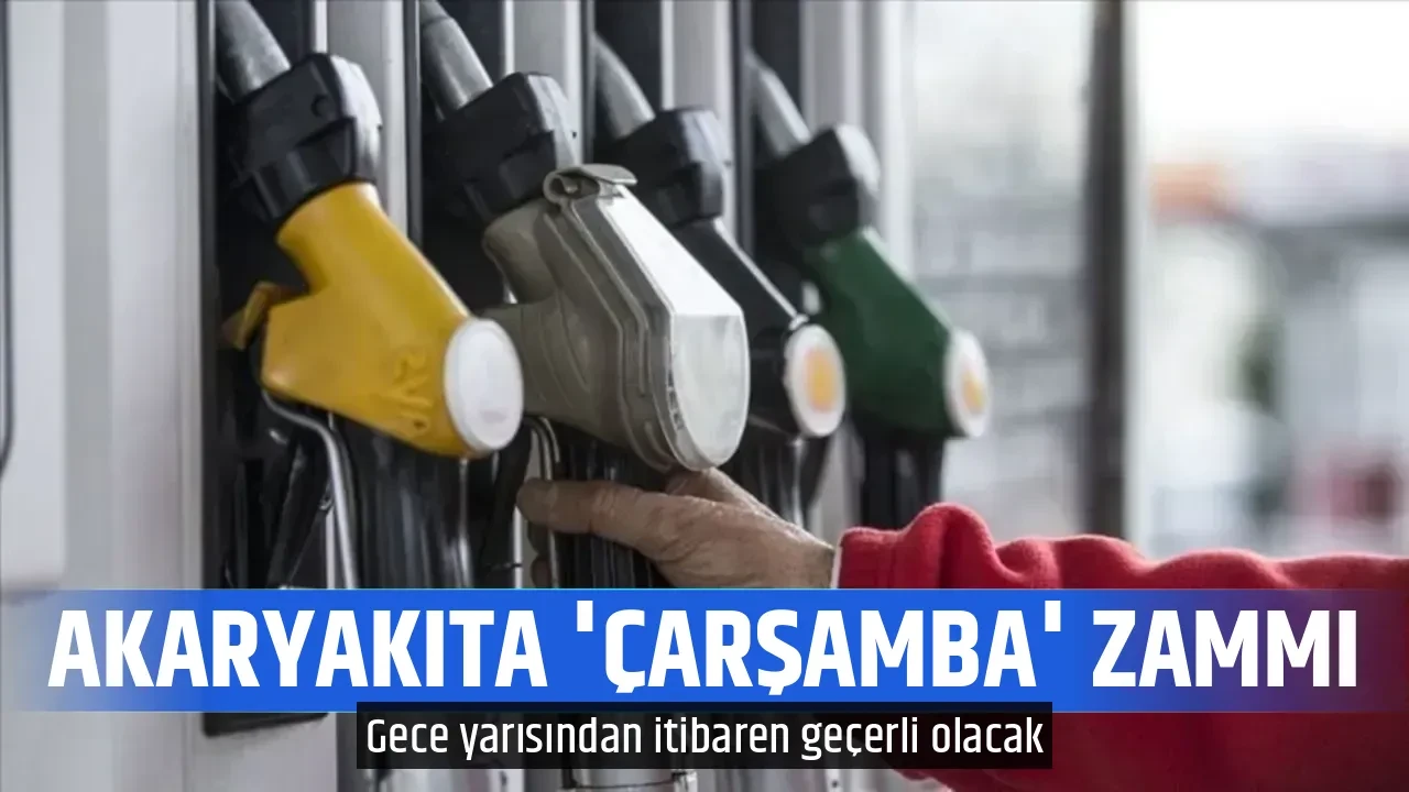 AKARYAKITA 'ÇARŞAMBA' ZAMMI