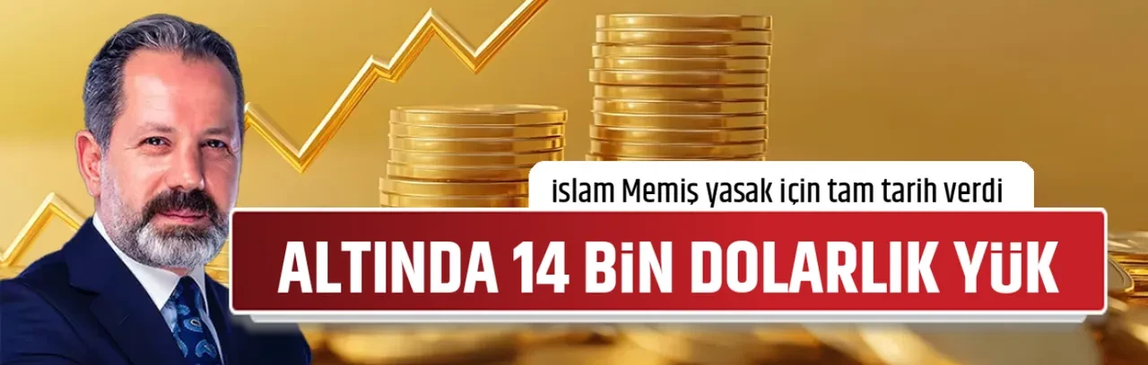 ALTINDA 14 BİN DOLARLIK YÜK