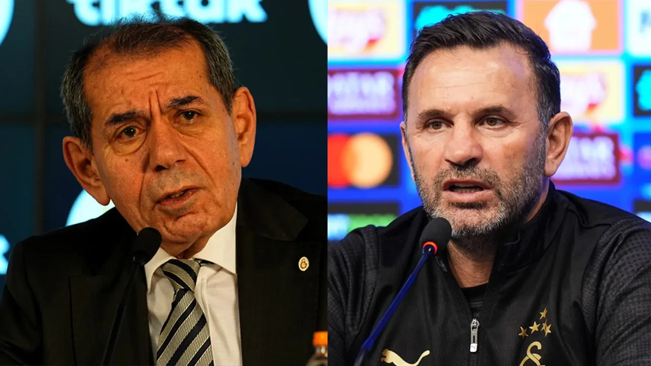 Dursun Özbek'ten Okan Buruk açıklaması! Galatasaray, şampiyon hocayla yola devam edecek mi?