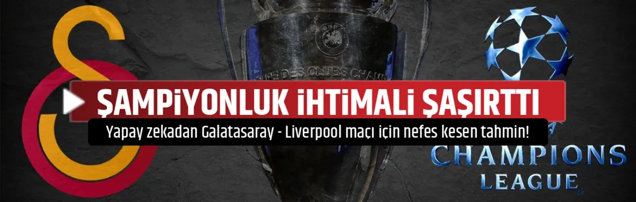 ŞAMPİYONLUK İHTİMALİ ŞAŞIRTTI