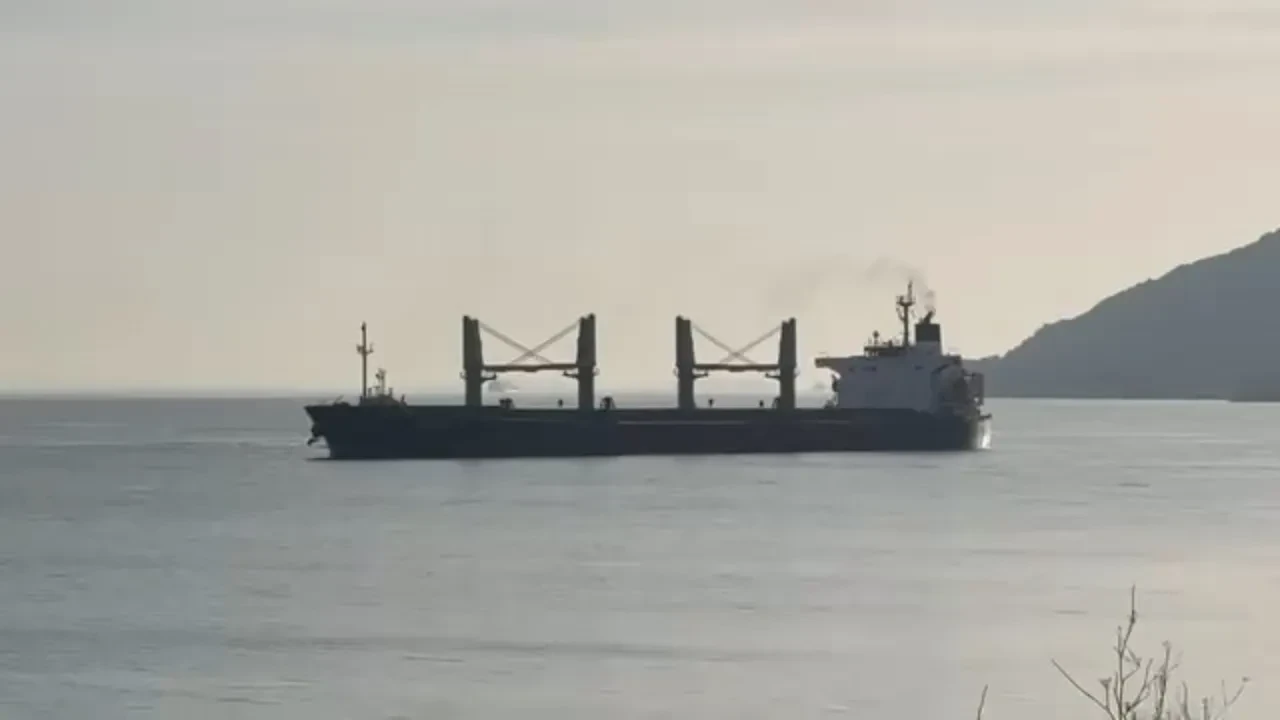 Çanakkale Boğazı'nda gemi arızası