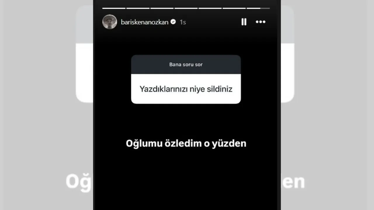 Eylül Öztürk’ün eski eşi Barış Kenan Özkan’dan kafa karıştıran paylaşımlar! 