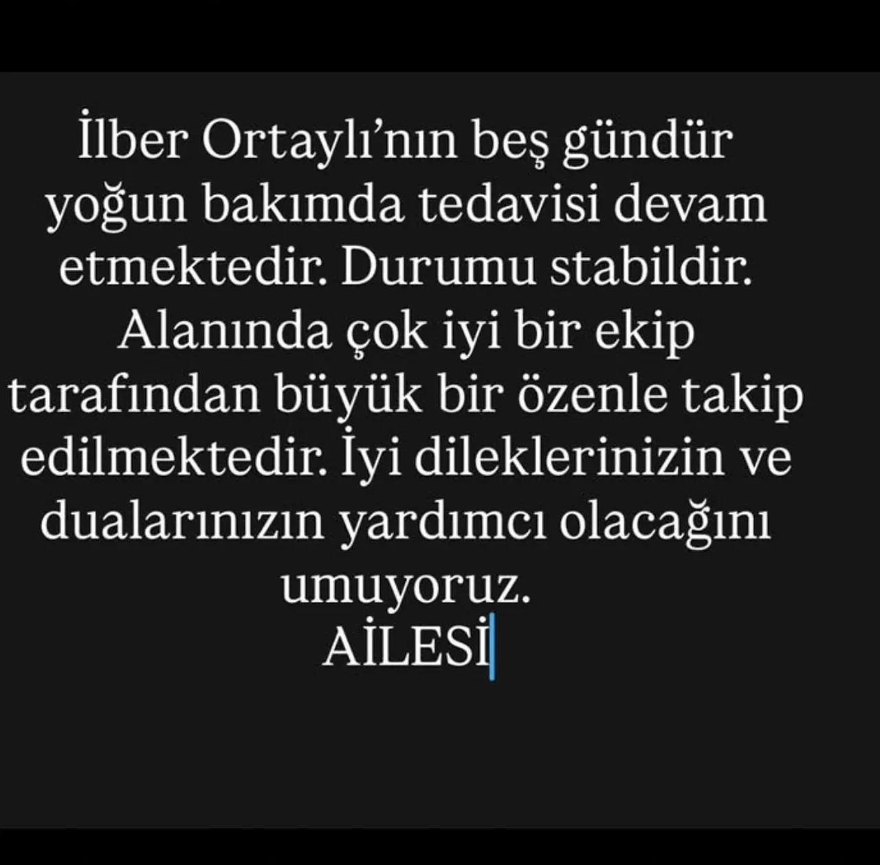 Fatih Altaylı’dan İlber Ortaylı hakkında korkutan açıklama: Çok ciddi sağlık sorunları ile mücadele ediyor