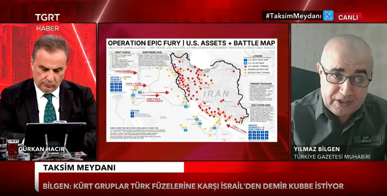 Yılmaz Bilgen'den çarpıcı iddia: 'Karanlık senaryo gerçekleşirse Türkiye 100 kilometrelik koridor açmak zorunda kalacak'