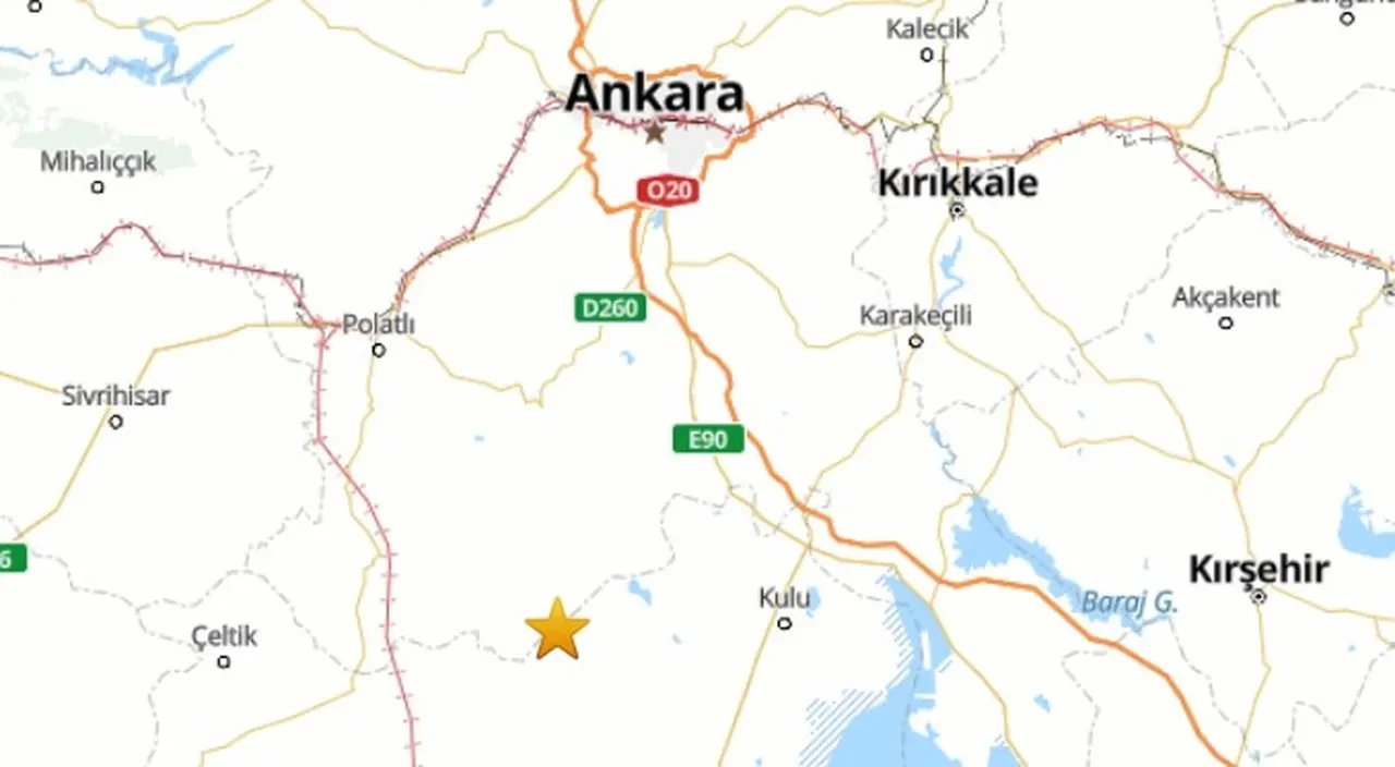 Ankara'da deprem oldu: AFAD verileri paylaştı