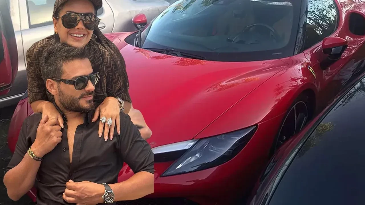 Dilan Polat ve Engin Polat'ın dillere destan kırmızı aracı satışta: Fiyatı 38,5 Milyon TL!