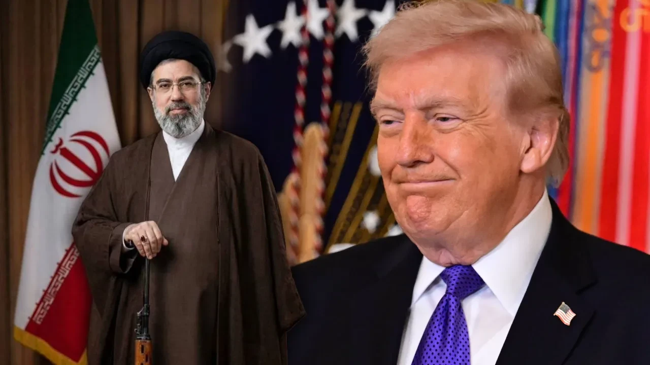 İran'ın yeni lideri Mücteba Hamaney 'intikam' açıklaması yaparken Trump resti çekti