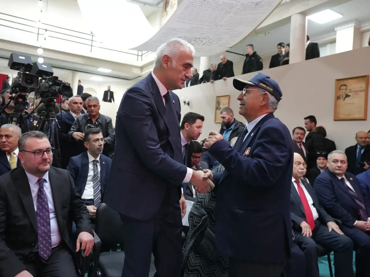 Kültür ve Turizm Bakanı Mehmet Nuri Ersoy'dan İstiklal Marşı sözleri: 'istiklal Marşı, milletimizin ebedi karakterinin en güçlü ifadesidir'