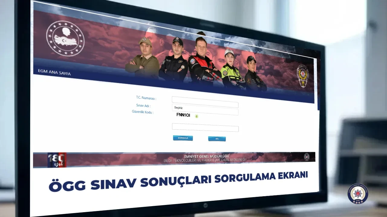 ÖGG sınav sonuç sorgulama ekranı 2026! ÖGG 119. Temel Eğitim ve 95. Yenileme Eğitimi sınav sonuçları açıklandı mı?