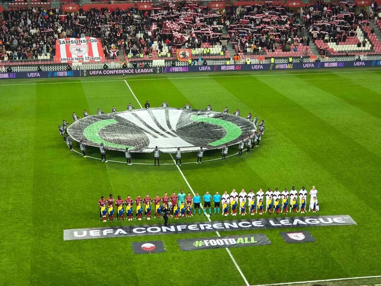 Samsunspor maçı hangi kanalda? Rayo Vallecano Konferans Ligi canlı maç yayını şifresiz kanalda!