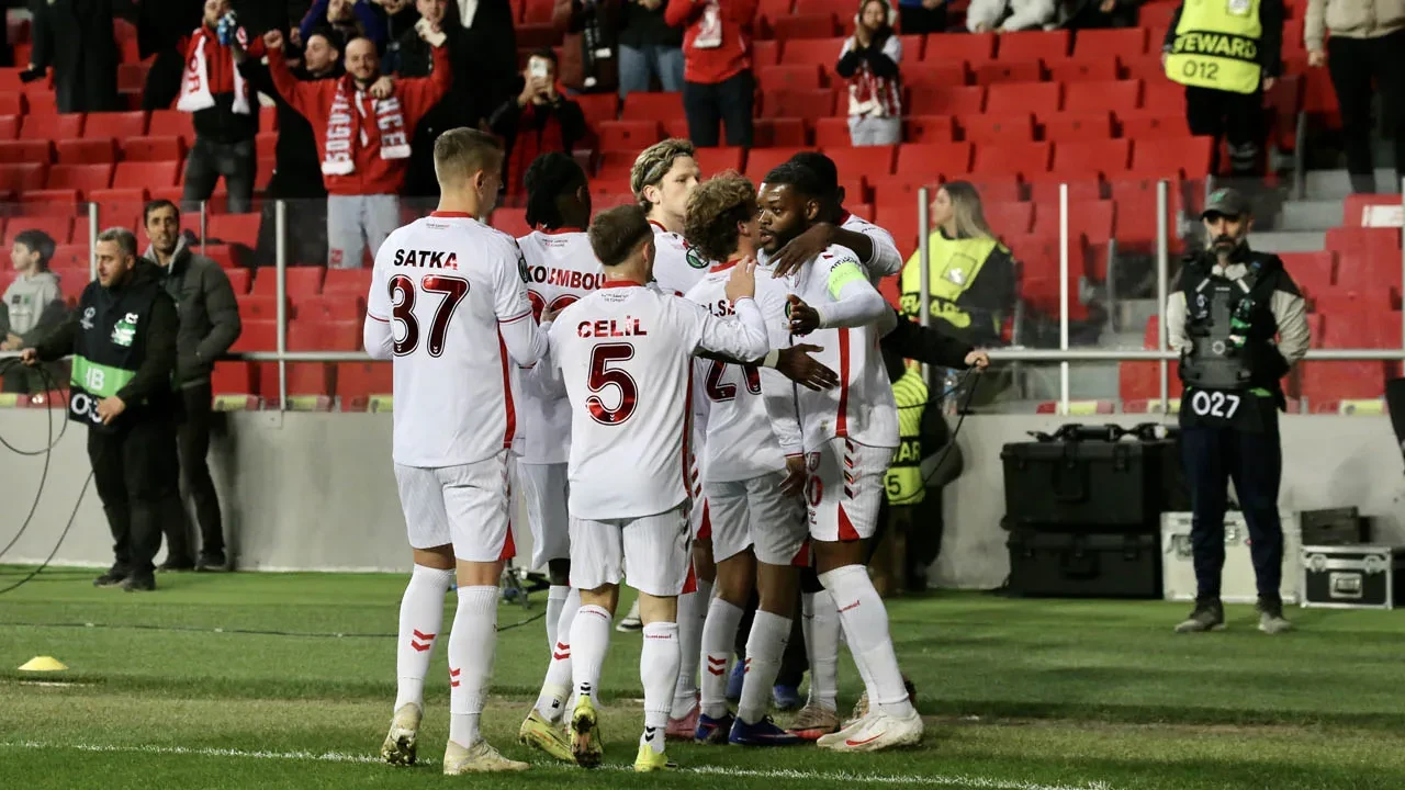 Samsunspor-Rayo Vallecano UEFA Konferans Ligi Son 16 Turu Canlı Maç Anlatımı