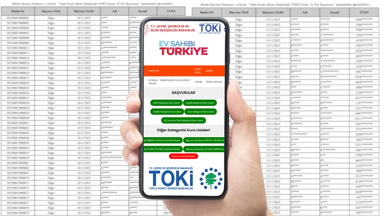 TOKİ İstanbul başvuru sorgulama ekranı! TOKİ başvuru numarası nasıl öğrenilir, bulunur?