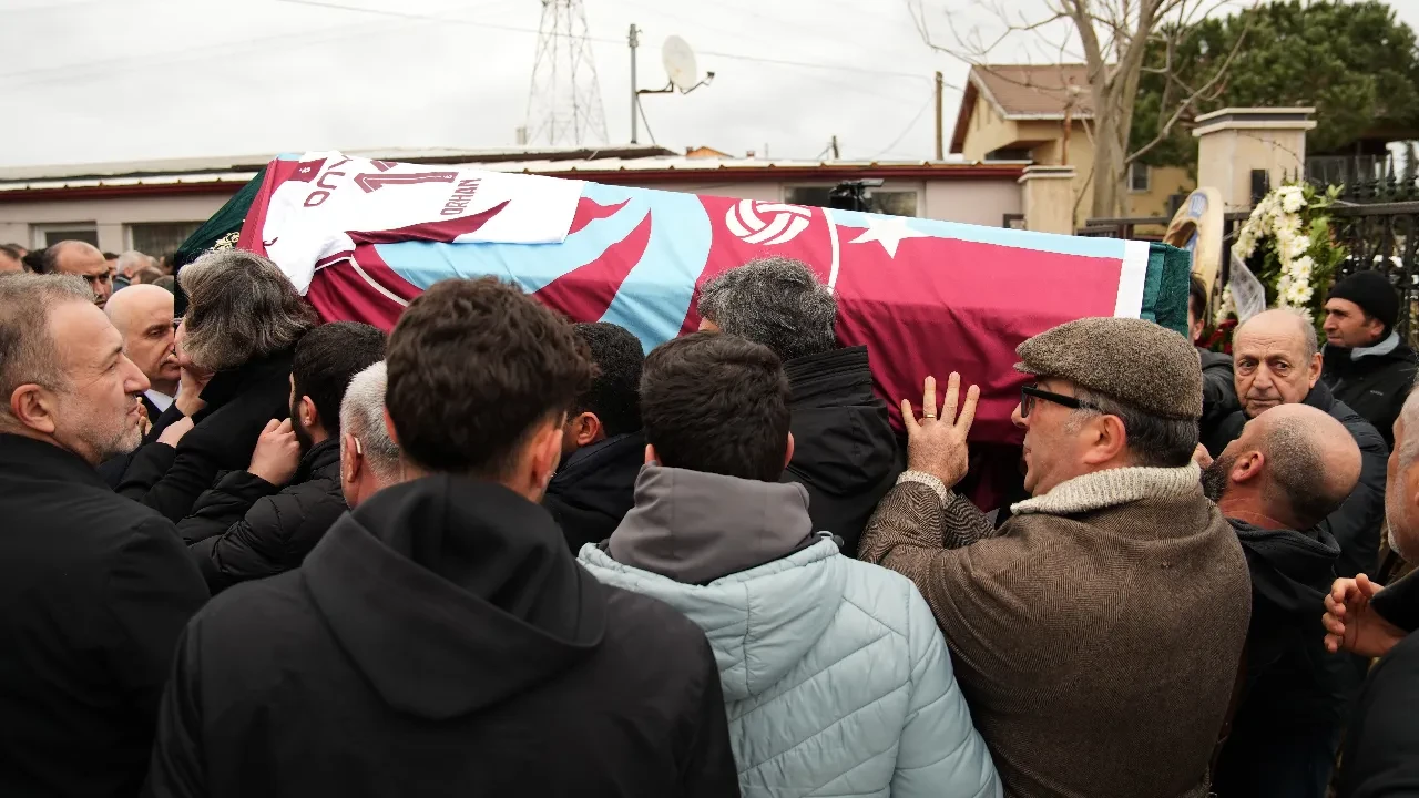 Trabzonspor Yardımcı Antrenörü Orhan Kaynak toprağa verildi