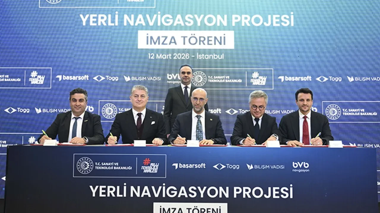 Türkiye’nin dijital egemenliğinde yeni dönem: Yerli navigasyon için imzalar atıldı