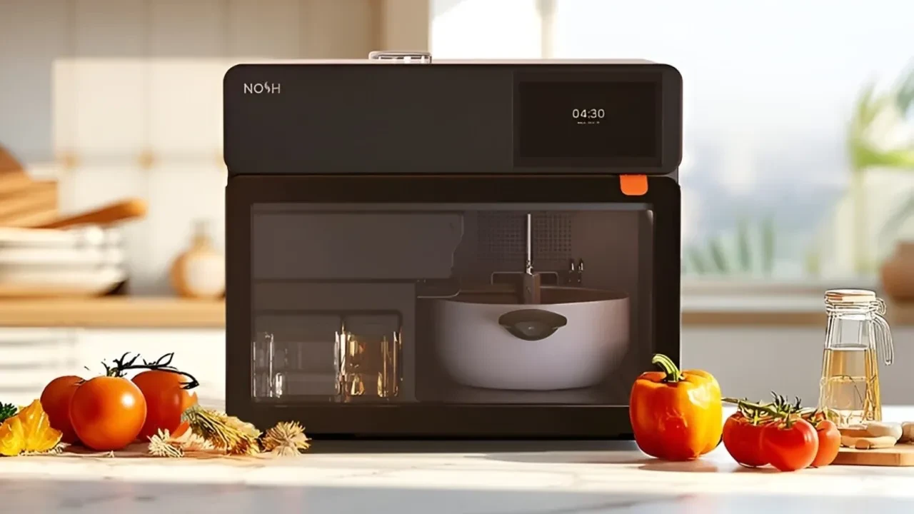 Yemek yapma derdine son veren robot aşçı: Nosh One tüm süreci kendisi yönetiyor